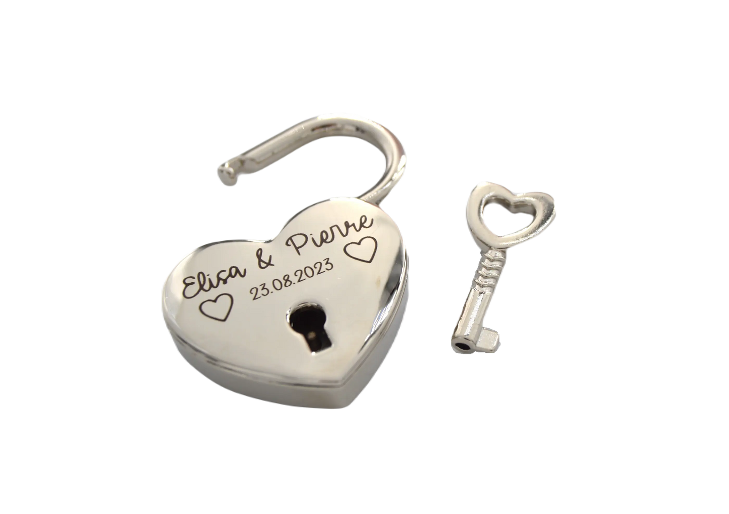 Cadenas personnalisé en acier - Petit modèle All Your Happy Moments