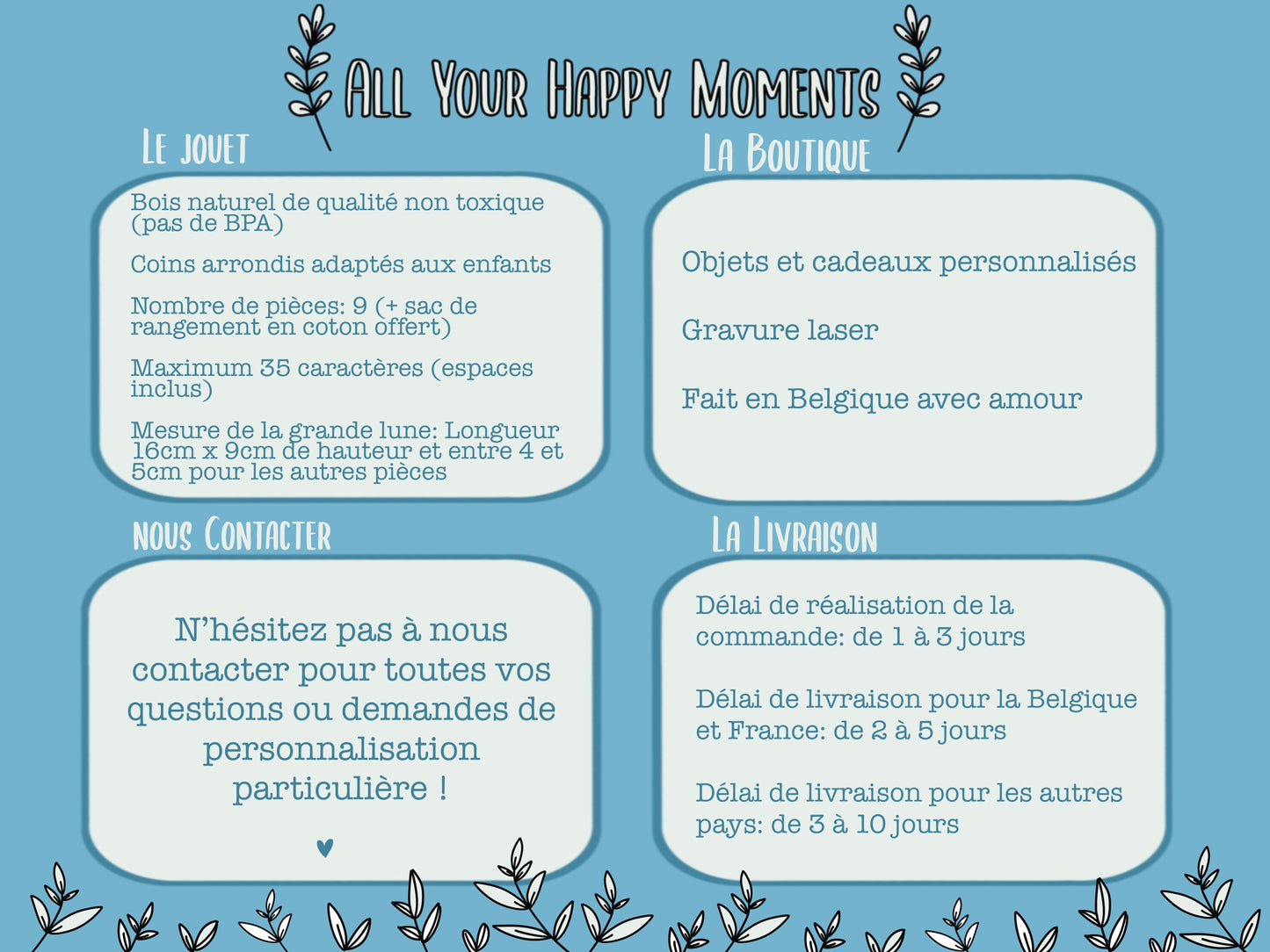 Jouet en bois Montessori personnalisé | bébé et enfant | Jeu d'équilibre Montessori